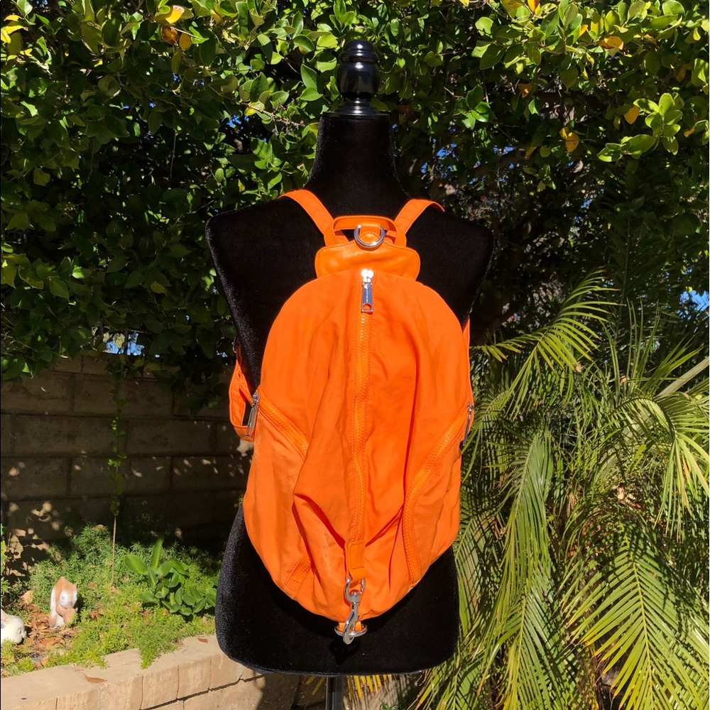 Orange Julian Nylon bag by Rebecca Minkoff
